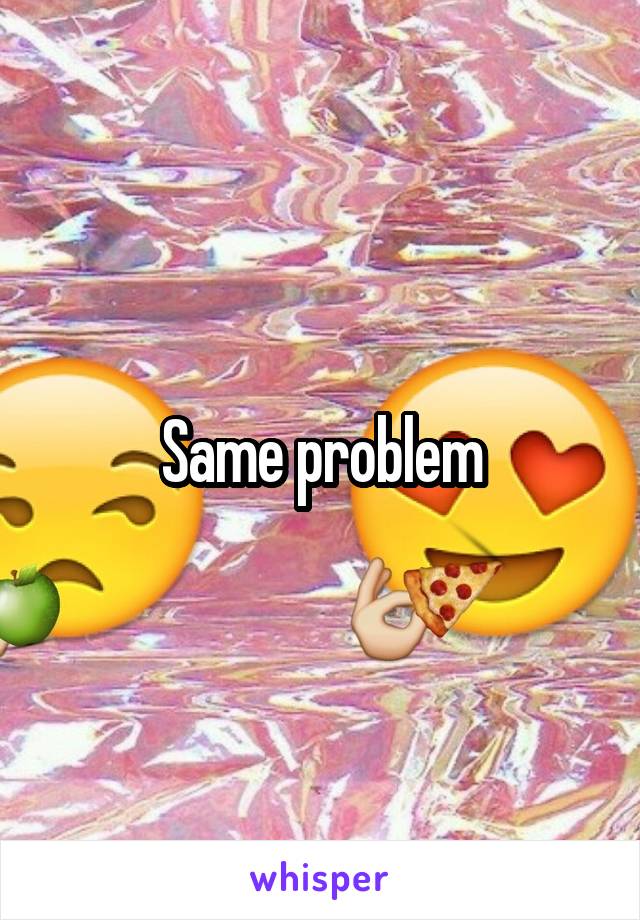 Same problem