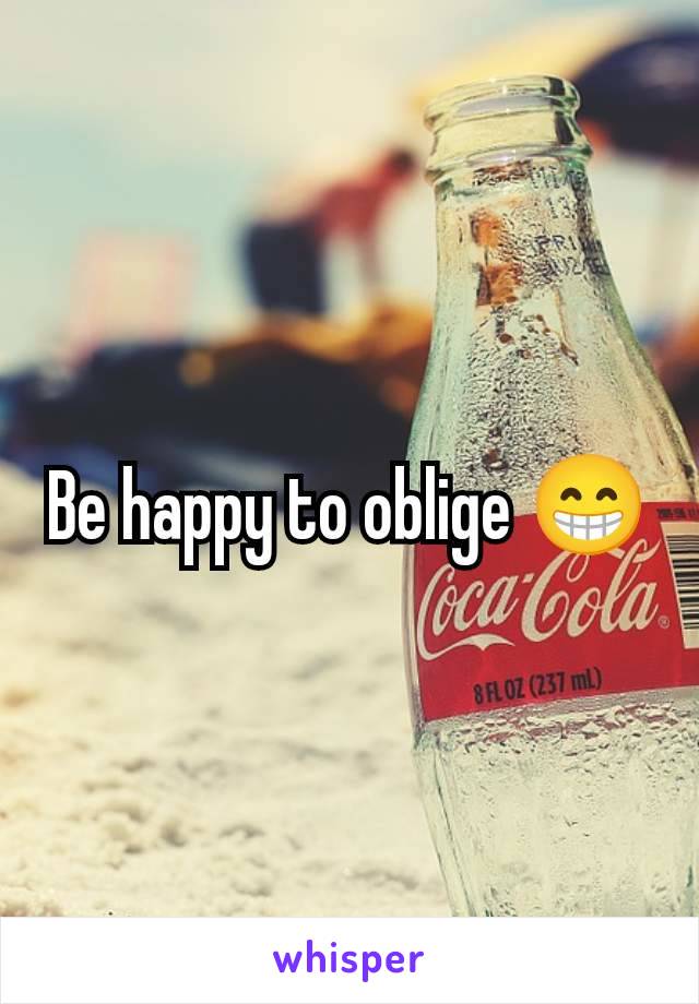 Be happy to oblige 😁