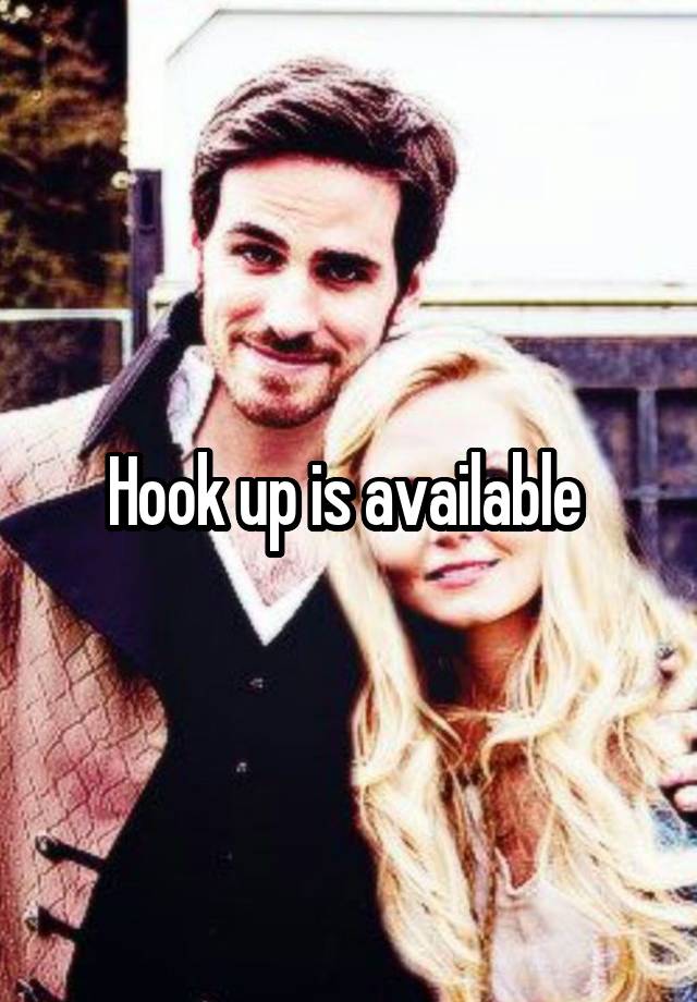 Hook up is available 