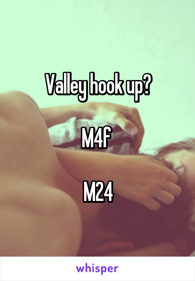 Valley hook up?

M4f 

M24