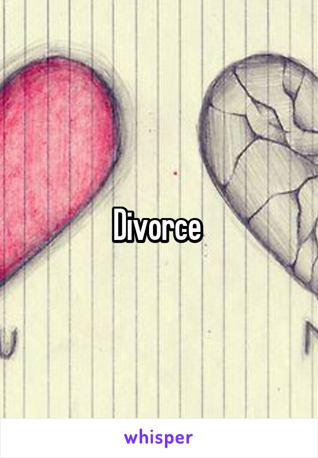 Divorce 
