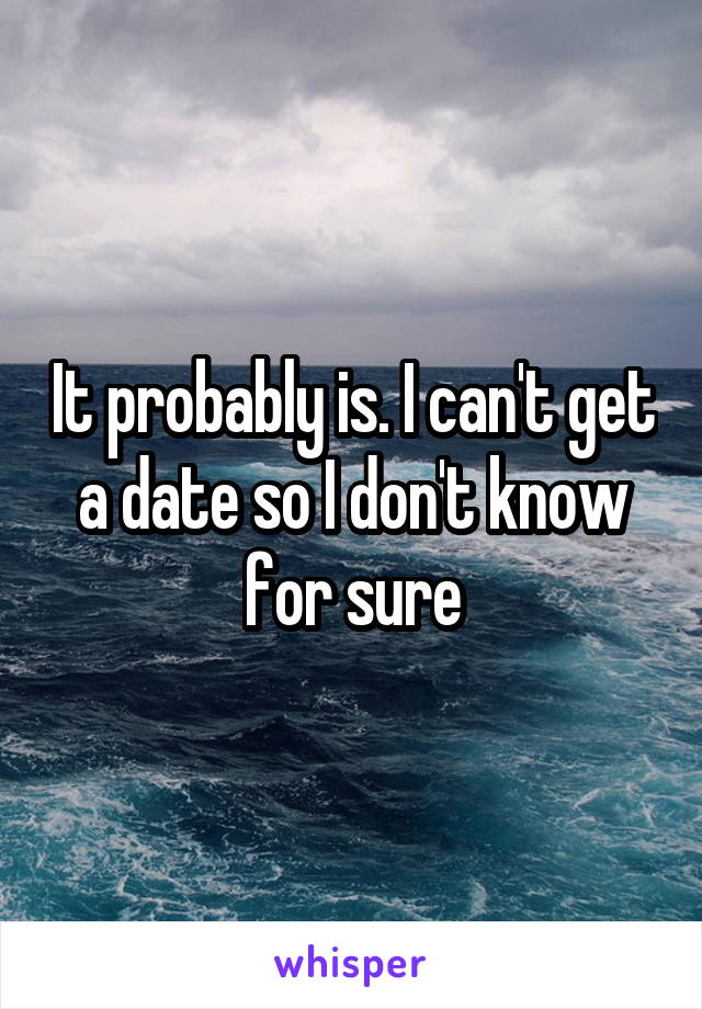 It probably is. I can't get a date so I don't know for sure