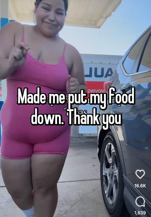 Made me put my food down. Thank you