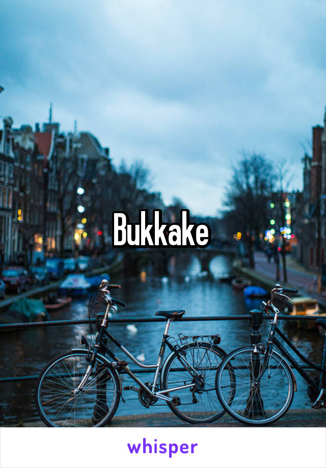 Bukkake 