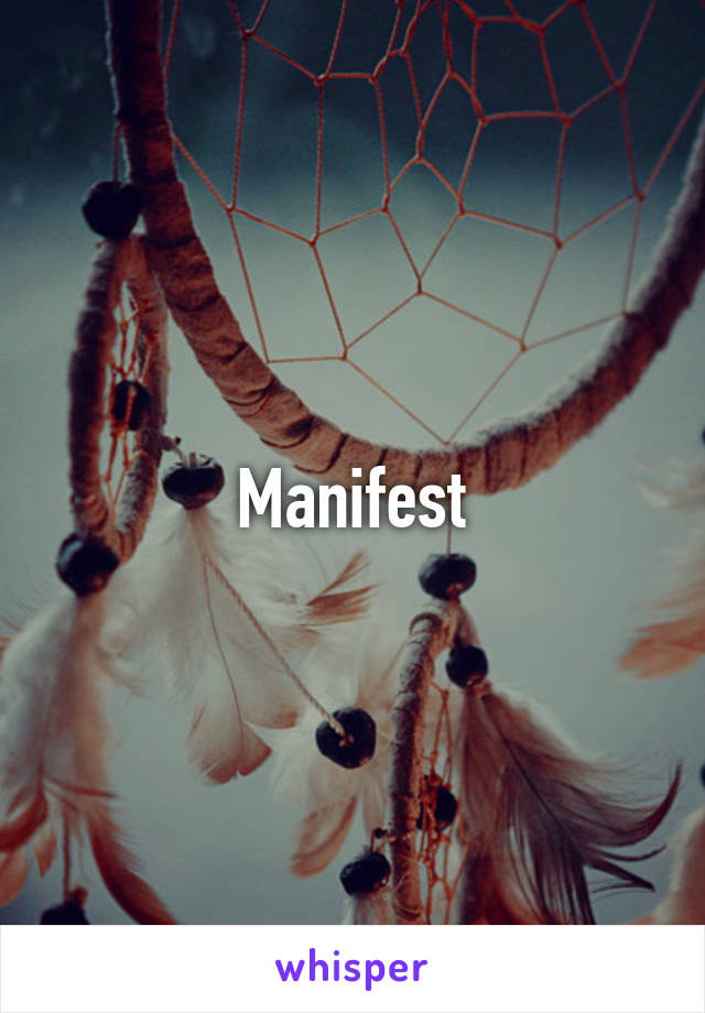 Manifest