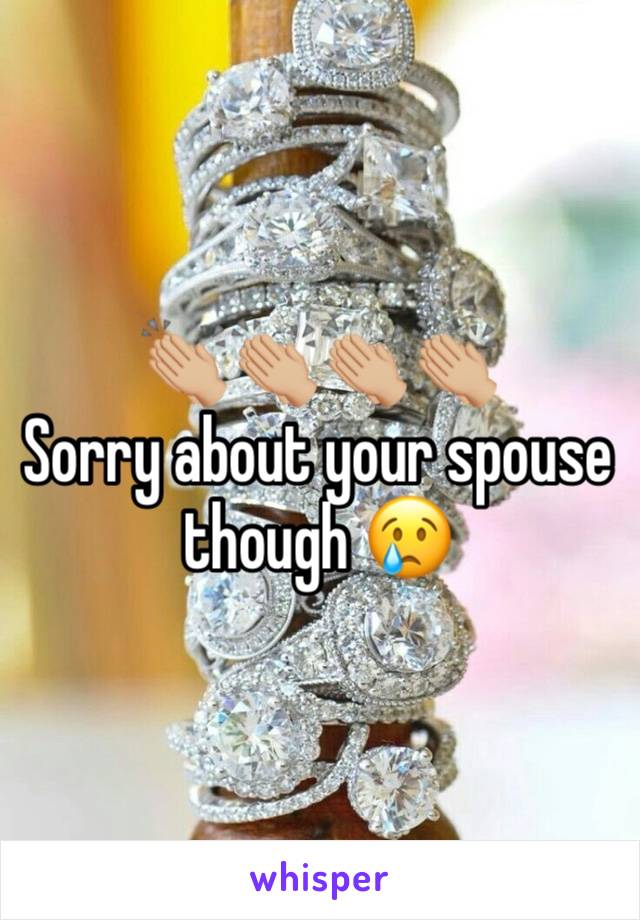 👏🏼👏🏼👏🏼👏🏼
Sorry about your spouse though 😢