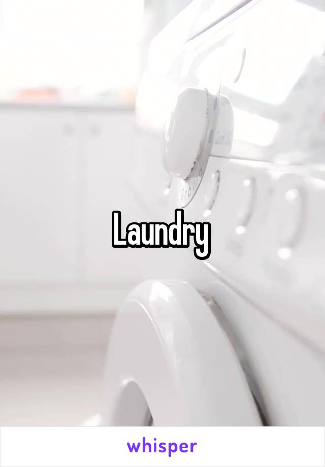 Laundry 