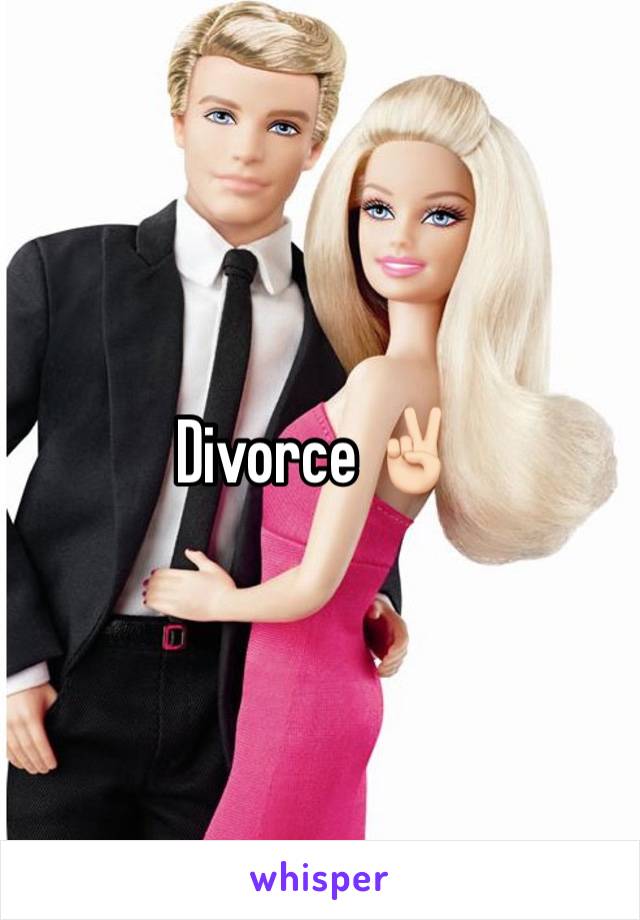 Divorce ✌🏻 